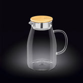 Wilmax Karaffe 1,9 Liter mit Bambusdeckel WL-888216/A